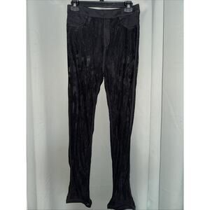 I.AM.GIA | sheer black lace alt festival summer pants sz M Y2K Sexy